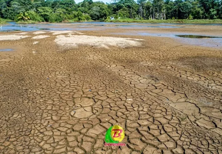 Condiciones  de la principal toma de agua de Isla Colón. Foto: BocasTv