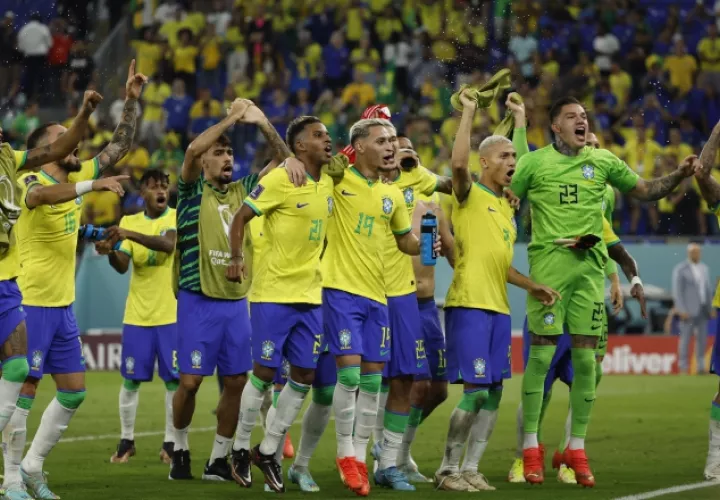 Brasil ya clasificó a Octavos de Final de Qatar 2022. Foto:EFE