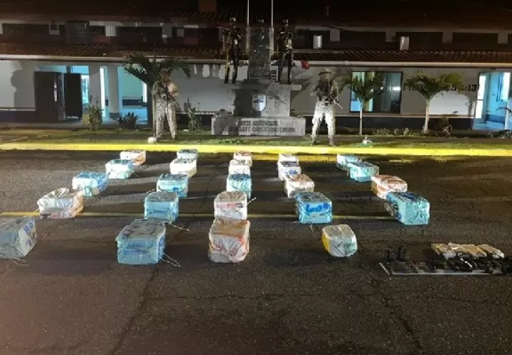 El Senan destacó que este año ha incautado 78.638 paquetes de droga, de ellos 13.720 en la modalidad de carga contenerizada. Foto. Senan