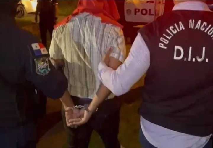 La detención de Zurita se registró la noche del viernes. Foto: MP