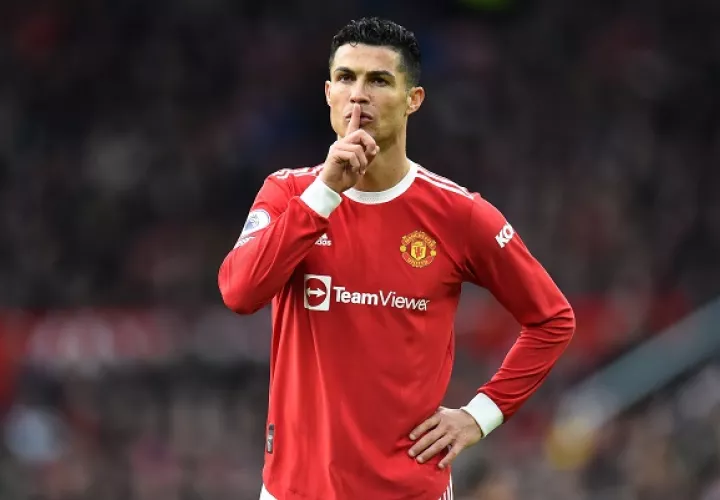 Cristiano Ronaldo jugador del Manchester United. Foto:EFE