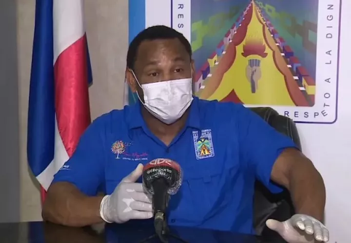 El alcalde Héctor Carrasquilla destacó que la pandemia ha afectado el tema de la recaudación. Foto: Cortesía 