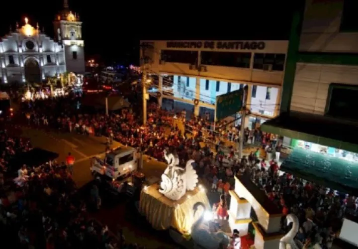 Desfile de Navidad de años anteriores. Foto / Redes sociales. 