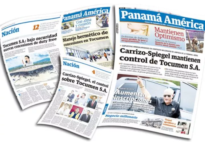 El 5 de septiembre de 2022, Panamá América publicó una investigación en la que dejó al descubierto que el vicepresidente José Gabriel Carrizo. Foto: Grupo Epasa