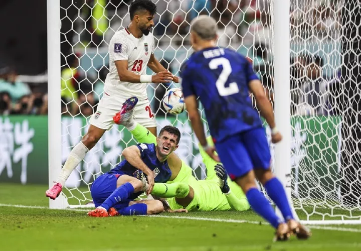  Christian Pulisic (10) anotó el gol de Estados Unidos. Foto: EFE