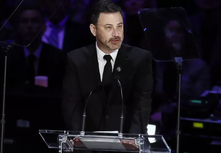 El presentador estadounidense Jimmy Kimmel, en una fotografía de archivo. Foto: EFE/Etienne Laurent