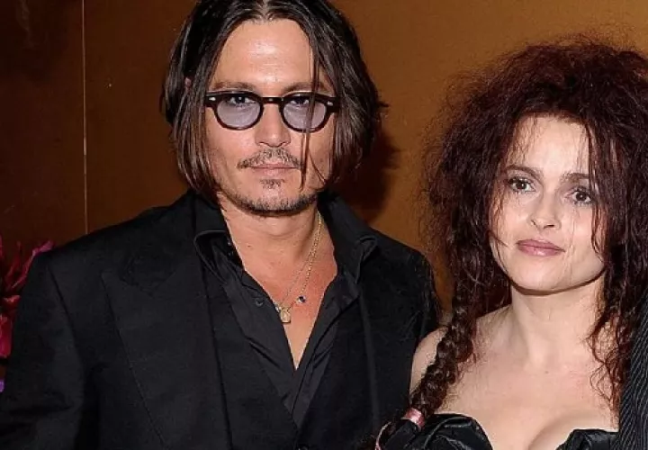 Johnny Depp y Helena Bonham Carter. Foto: Internet