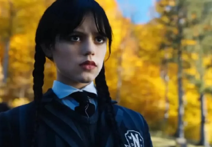  Jenna Ortega es Merlina. Foto: Internet