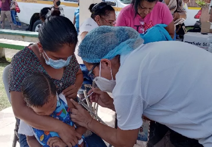 Ante este incremento de contagios, los equipos de salud en esta provincia han incrementado las campañas de cuidado y prevención. Foto. Eric Montenegro