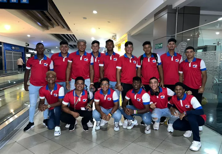 Equipo de Panamá U18. Foto: Fedebeis