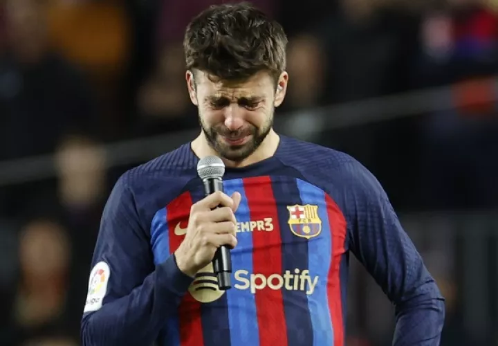 Gerard Piqué cumplió todos sus sueños como jugador del Barcelona. Foto: EFE