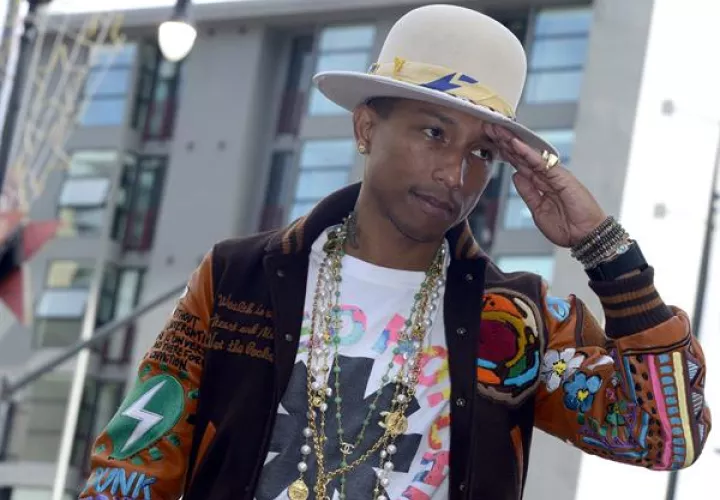 El cantante, compositor y productor estadounidense Pharrell Williams, en una imagen de archivo. EFE