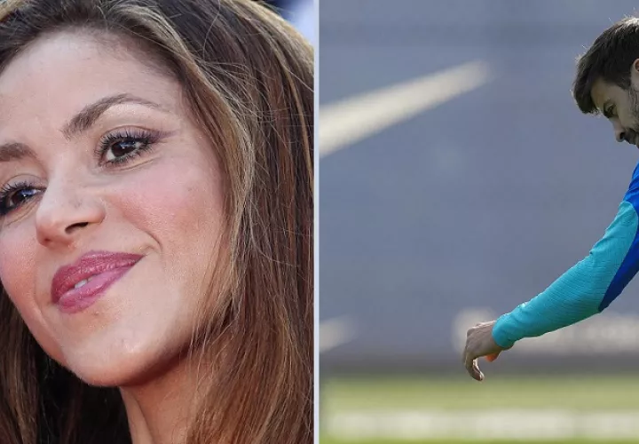 Shakira y Gerard Piqué. Foto: EFE