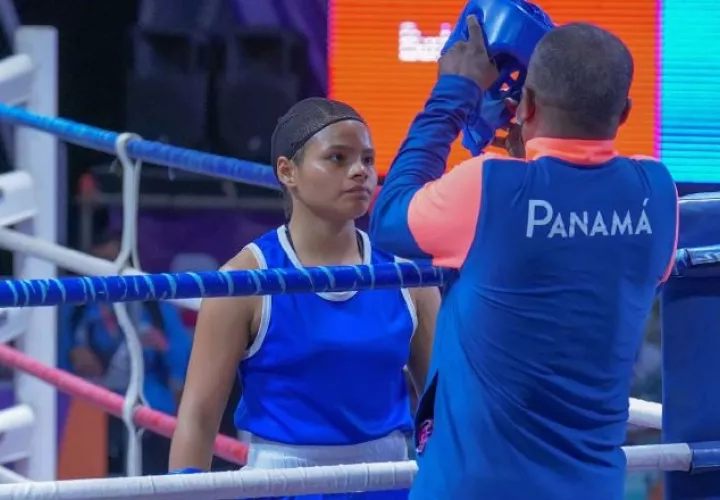 Xiomara Santamaría, pugilista panameña. Foto: Fedebop