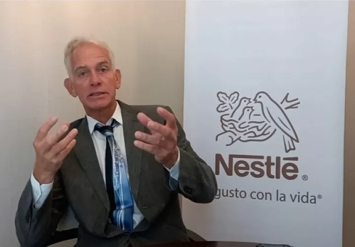 Christiaan Leeuwenburgh durante su visita a Panamá.