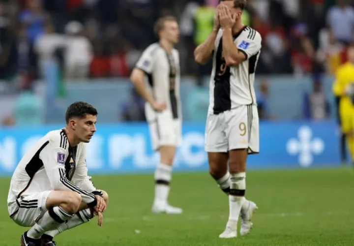 Alemania no golea a Costa Rica y cae en primera ronda. Foto: EFE
