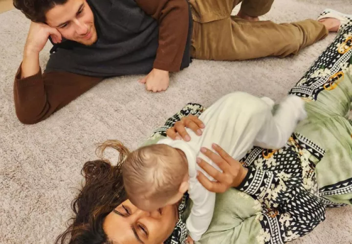Nick Jonas y Priyanka Chopra se convirtieron en padres por gestación subrogada. Foto: Instagram