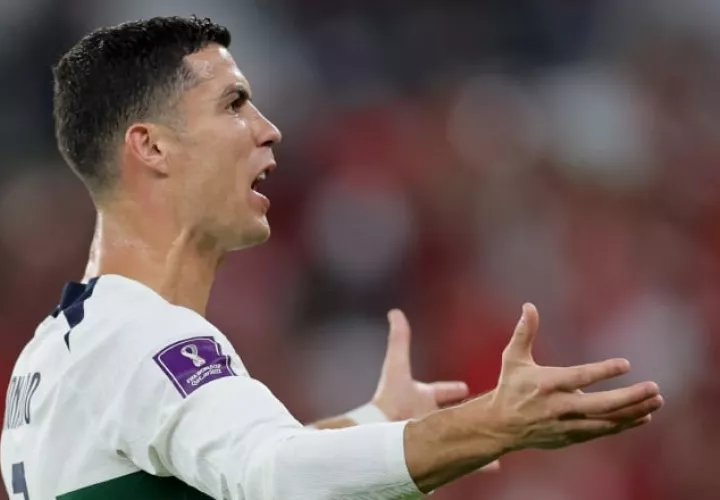 Cristiano Ronaldo, qued+o muy dolido tras eliminación. EFE