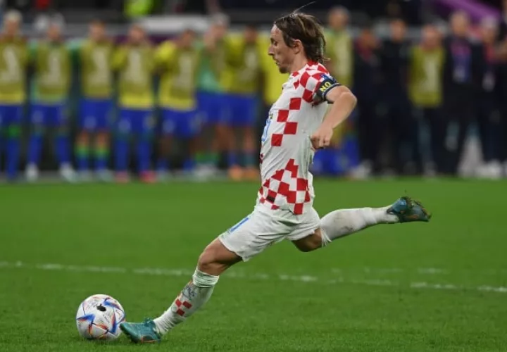 Modric, capitán de Francia. Foto: EFE