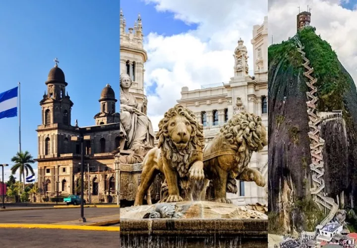 Vista de las ciudades que más buscaron los panameños en Google este año.