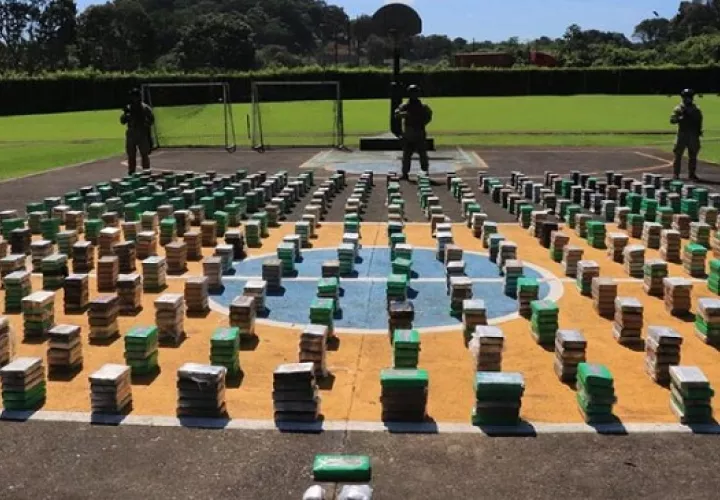 Más de 120 toneladas de drogas han sido decomisadas este año. Archivo.