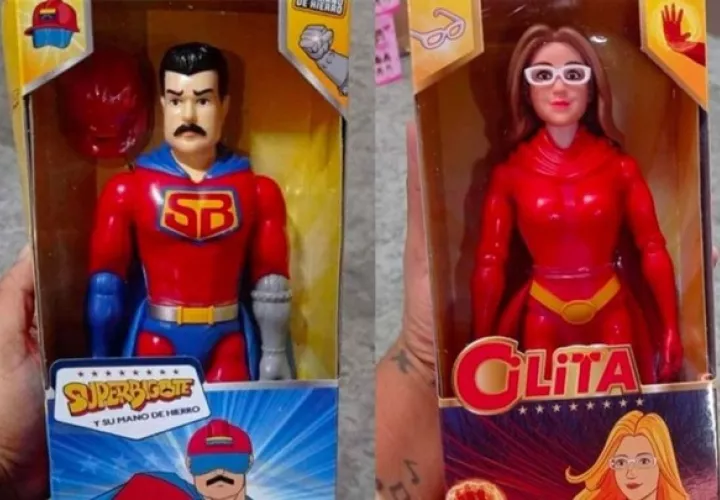 Nicolás Maduro y su esposa inspiraron los superhéroes.
