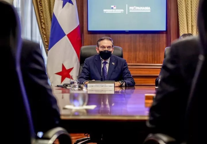 Laurentino Cortizo pidió a la población no bajar la guardia. Foto: Presidencia