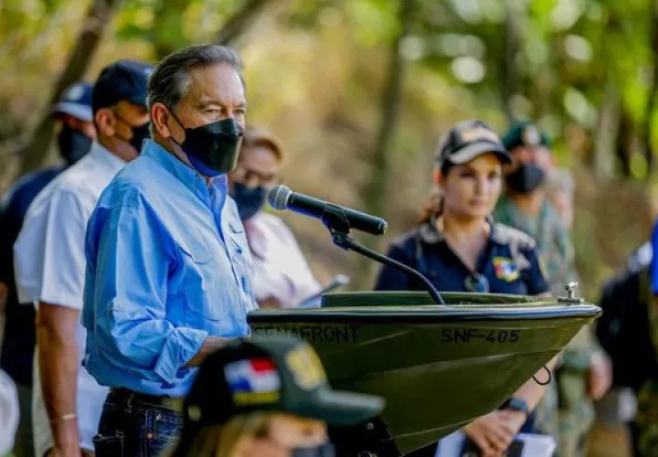 El presidente de la República, Laurentino Cortizo. Foto: Cortesía