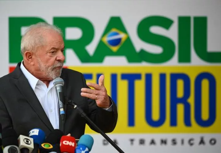 Presidente de Brasil, Luiz Inácio Lula da Silva.
