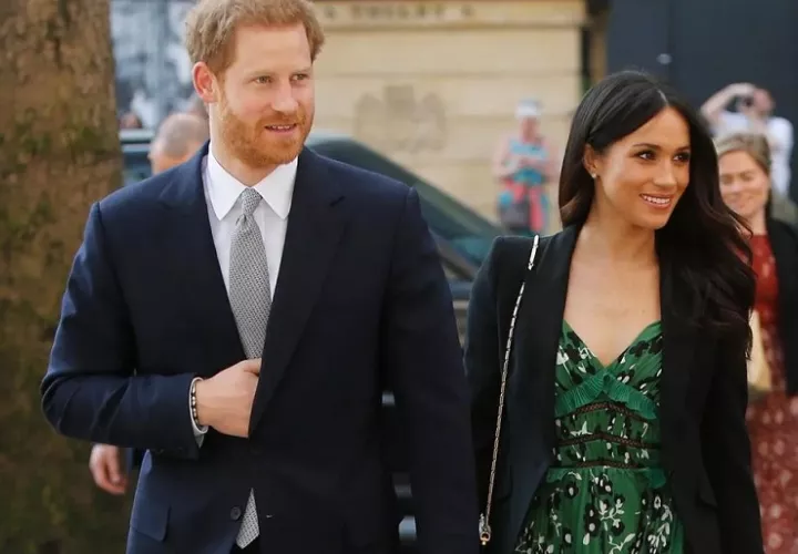 Harry y Meghan. Foto: Archivo
