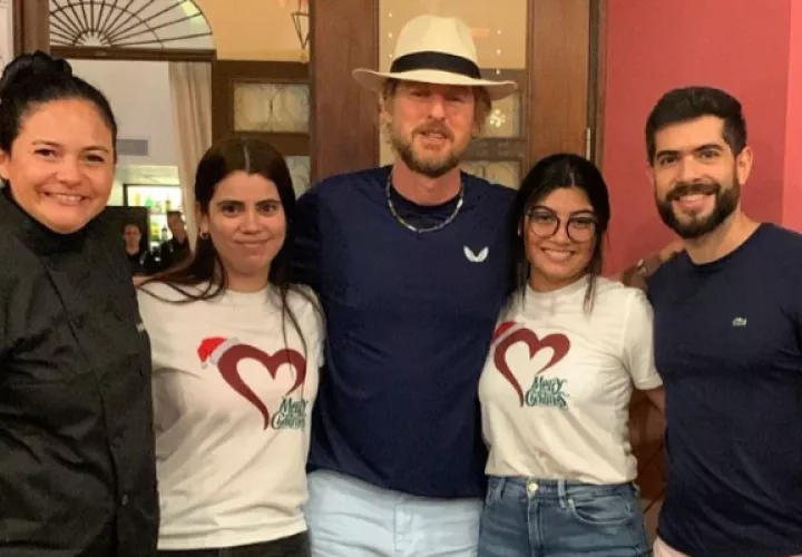 Owen Wilson celebró su cumpleaños en Panamá en 2018. Foto: Instagram / @benissimopanama