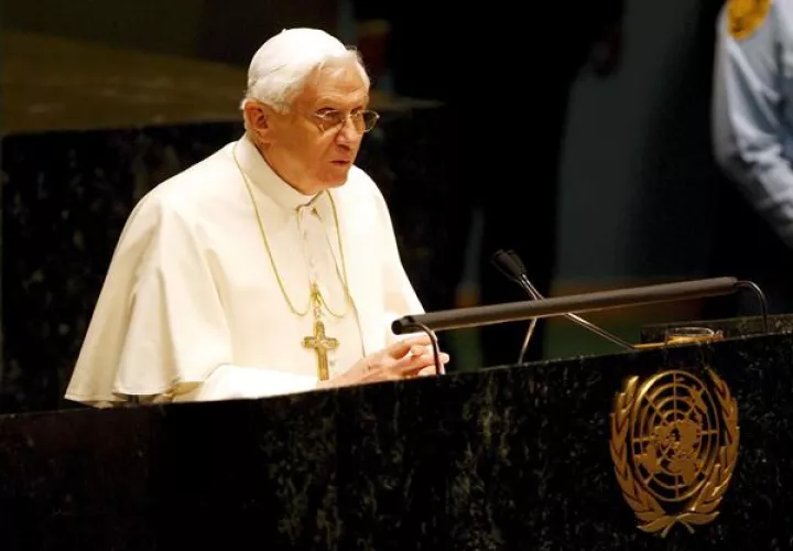 Papa emérito Benedicto XVI.