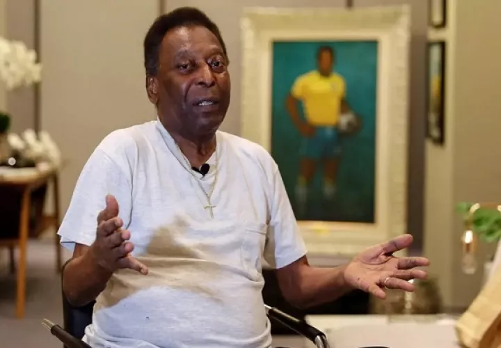 Pelé tiene 82 años. Foto:EFE