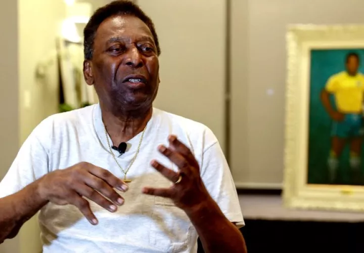 Pelé pasará la Navidad en el hospital. Foto: EFE