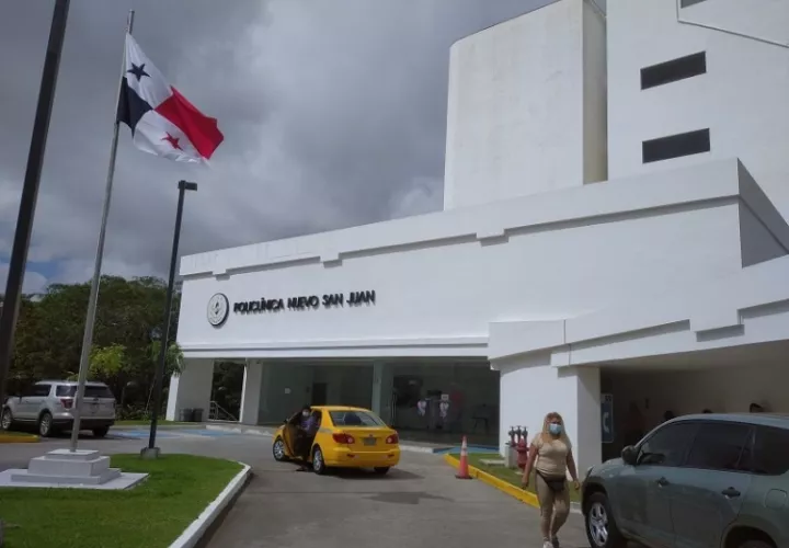 Policlínica de Nuevo San Juan, en El Giral de Colón. Foto: Diomedes Sánchez