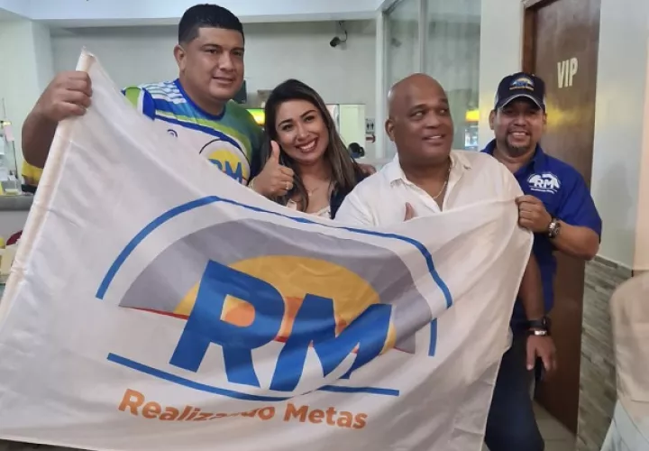 Dirigentes de RM del distrito de La Chorrera. Foto: Cortesía RM
