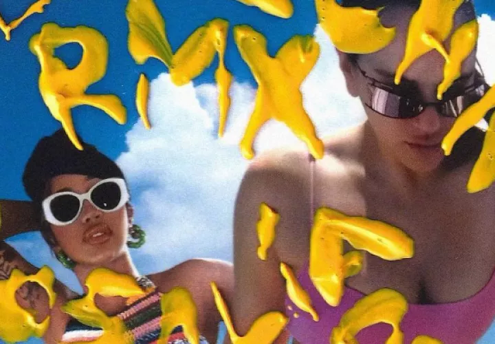 Portada del 'remix' de 'Despechá'. Foto: Instagram / @iamcardib