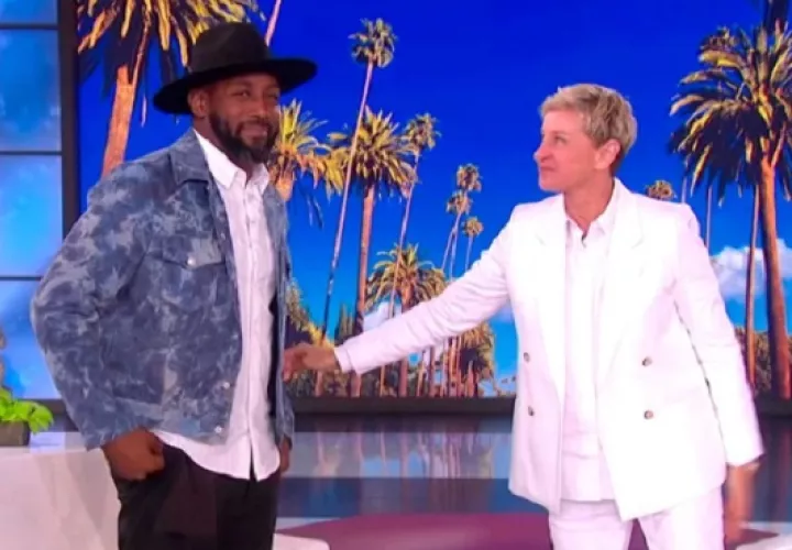 El fallecido Stephen 'tWitch' Boss y Ellen DeGeneres. Foto: Archivo/Infobae