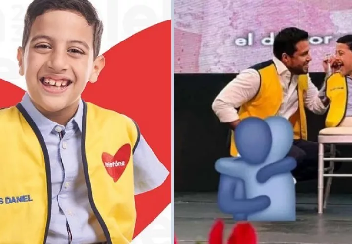  Jesús Daniel Ávila Lotero tiene 8 años. Fotos: Instagram Teletón
