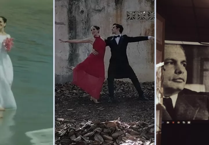 Las dos primeras fotos tomadas del tráiler de la cinta. La tercera foto tomada de @betesdafilms, es un detrás de cámara. Fotos: Instagram 