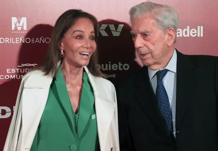  Isabel Preysler y Mario Vargas Llosa. Foto: EFE