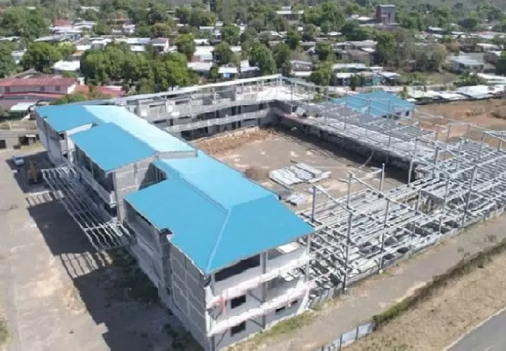 Se estima que la inversión para la construcción del nuevo plantel Miguel Alba, ubicado en Soná, asciende $10.3 millones. Foto. Cortesía