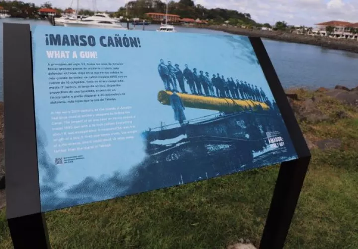La exhibición titulada, “Amador: Ayer y Hoy”, consiste en la instalación de 48 panales educativos sobre la historia de las áreas revertidas.