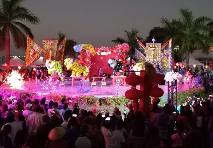 La comunidad china está de fiesta.