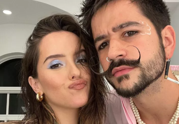 Evaluna y Camilo. Foto: @evaluna
