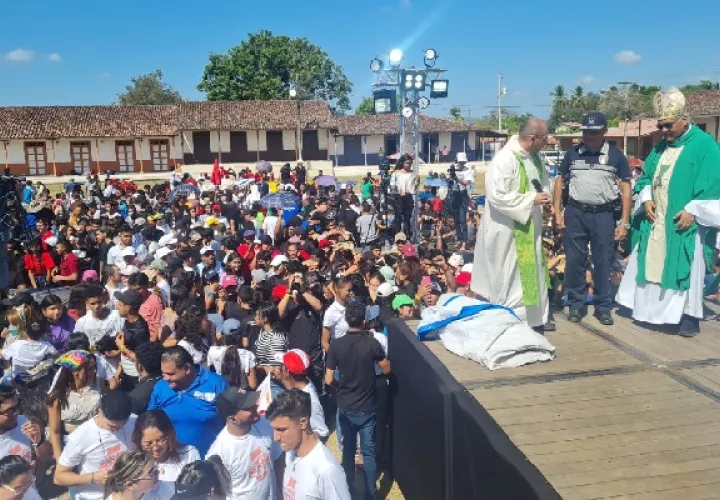 Este año el evento se dio con aforo restringido por causa de la covid-19. Foto. Thays Domínguez