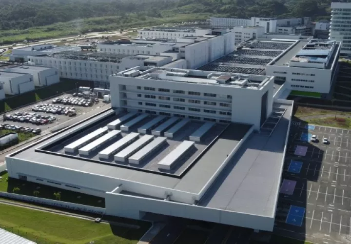 Falta 5% para completar el proyecto Ciudad de la Salud. Foto: Cortesía