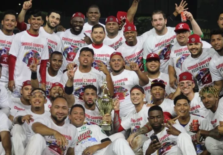  Federales de Chiriquí, campeones de Probeis. Foto:Probeis