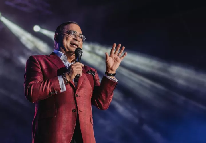 Gilberto Santa Rosa. Foto: Instagram / @mischiefstudio.agency