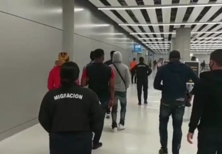 Los haitianos fueron devueltos a su país. Cortesía.